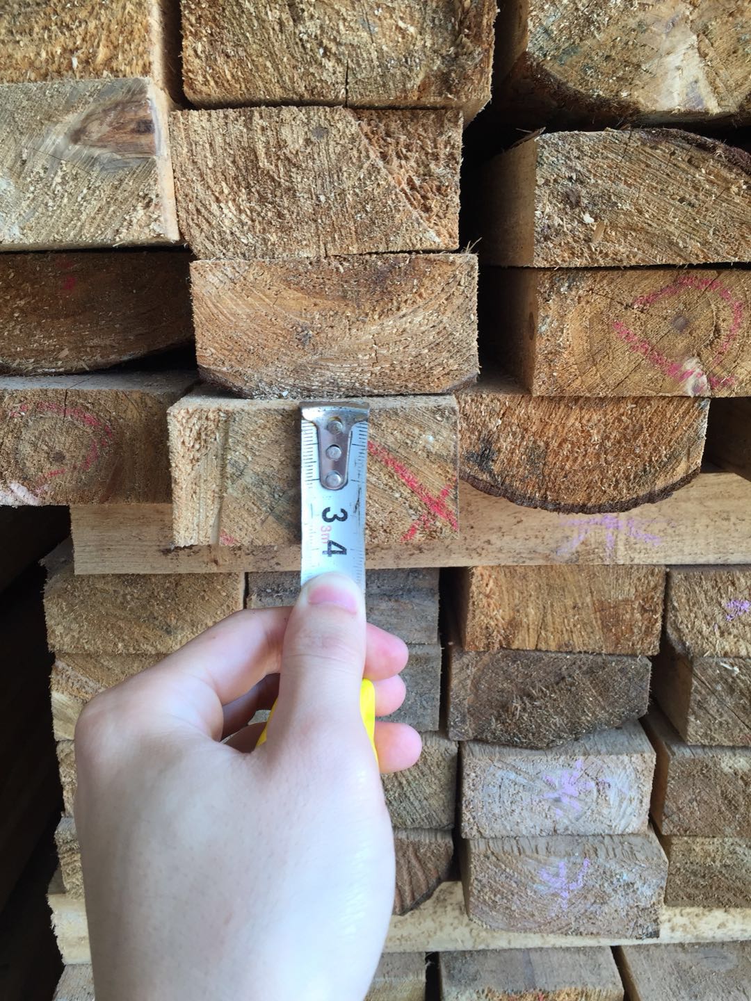 建筑木方，松木方